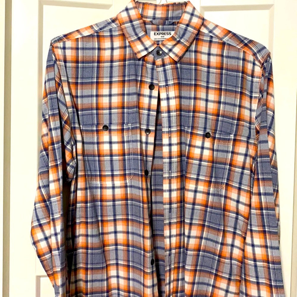 Mens M Express button down